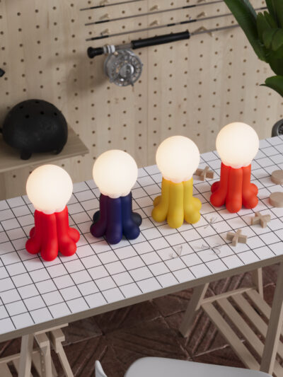 Hexa | Organik Formlu Masa Lambası