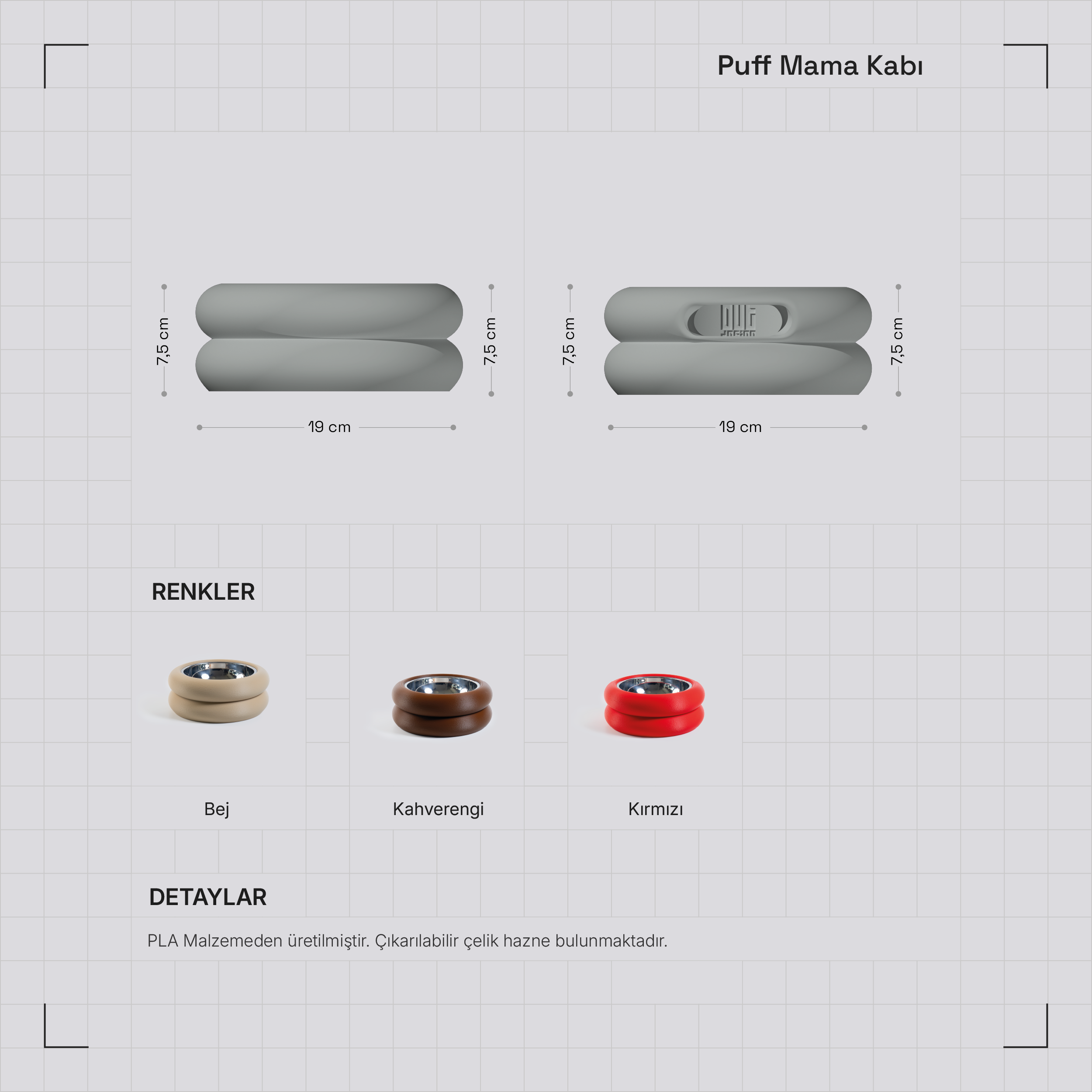 Puff Bowl – Mama Kabı - Görsel 11